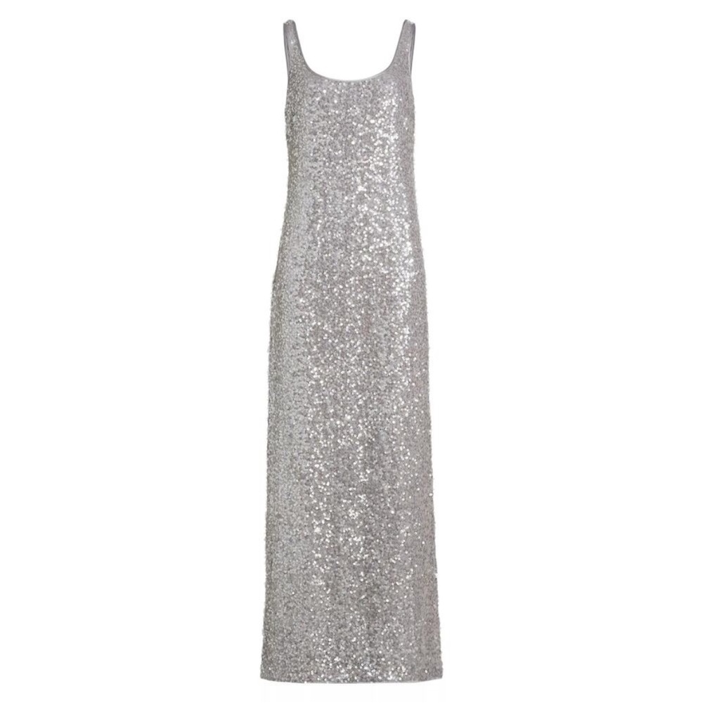 NWT Milly Sequins Scoop Neck Dress Size 2 $695